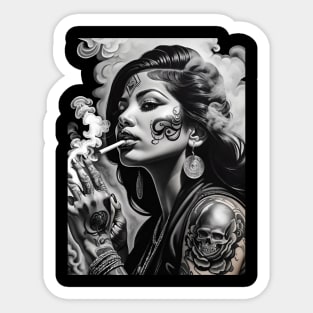 Chicana Power Sticker